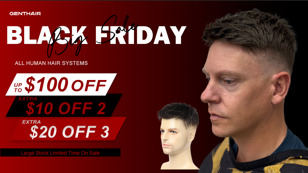 Black Friday Hair Upgrade Sale|Confidence Starts at the Hairline